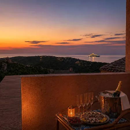 Alba Ruja Panoramic Sea View 4 With Pool Daire Porto Cervo